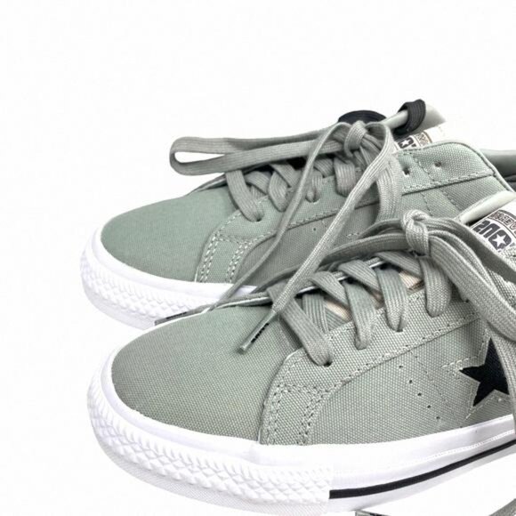 Converse CONS One Star Pro OX Low Top Canvas Gray 172634C Sneakers Size Women's - Picture 8 of 13